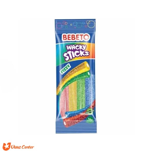پاستیل نواری ببتو با طعم مدل Fizzy وزن 75 گرم