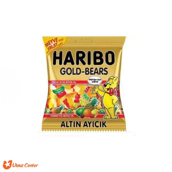 پاستیل میوه ای Haribo مدل Gold Bears وزن 160 گرم