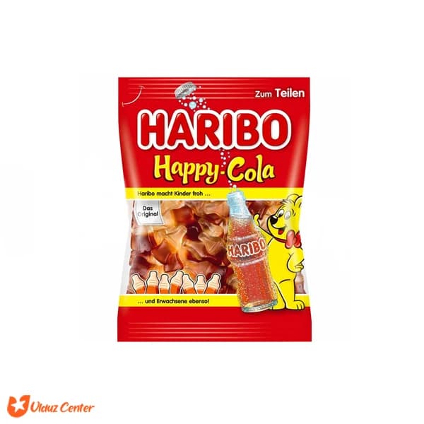 پاستیل Haribo مدل Happy Cola وزن 160 گرم