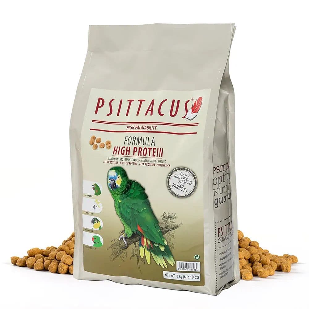 غذای پلت طوطی سانان سیتاکوس های پروتئین PSITTACUS HIGH PROTEIN