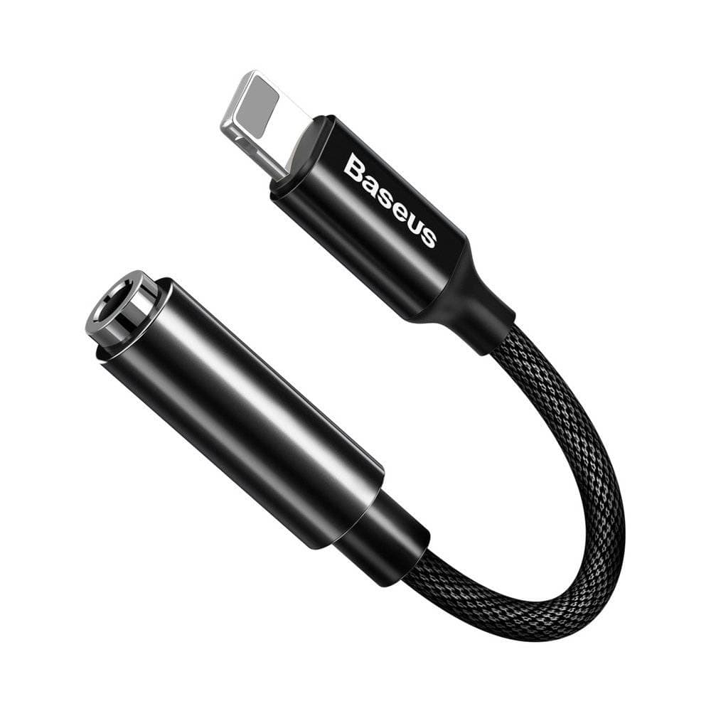 کابل تبدیل Lightning به پورت AUX بیسوس Baseus iP Male to 3.5mm Female L3.5 Adapter CALL3 — تصویر ۳