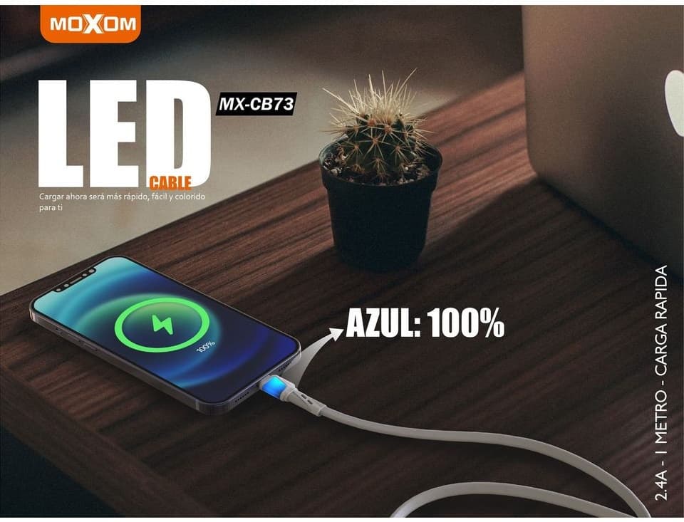 کابل تبدیل USB به micro موکسوم مدل MX-CB-73 — تصویر ۲