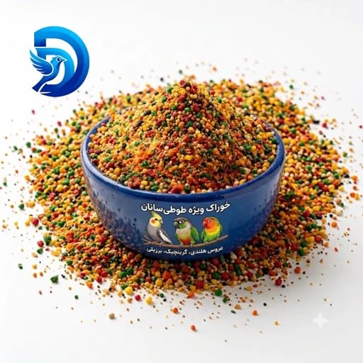 غذای نرم عروس هلندی و طوطی ها B-DP