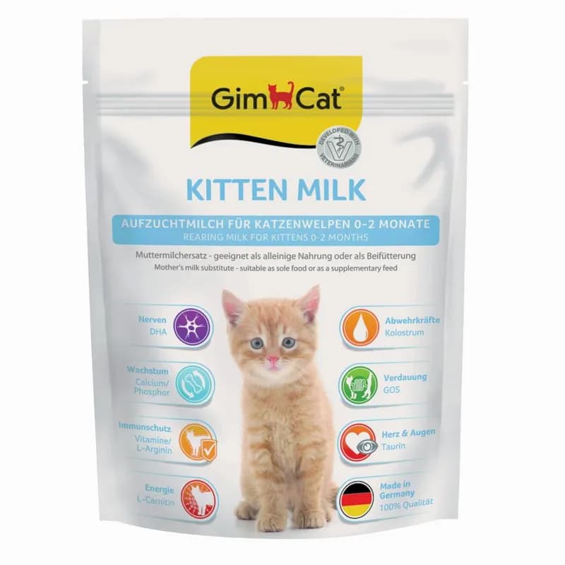 شیر خشک بچه گربه جیم کت مدل Kitten Milk وزن ۲۰۰ گرم