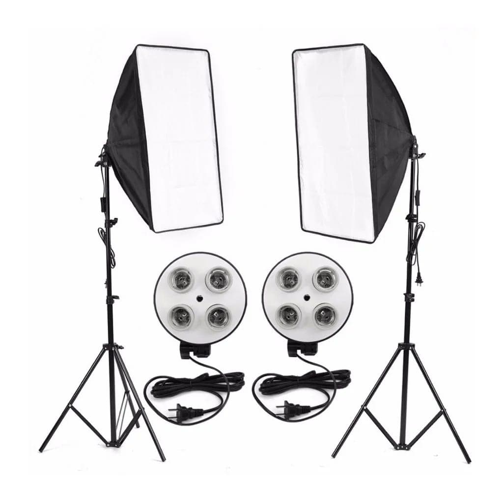 کیت اقتصادی عکاسی از محصول سافت باکس 4 لامپ D-kit11 — تصویر ۲