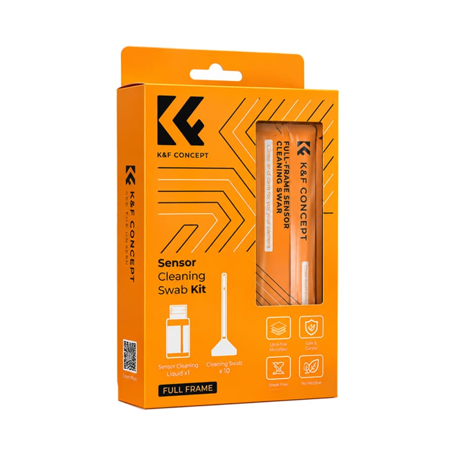 کیت تمیز کننده سنسور فول فریم کی اند اف K&F Kit Swab (10 عددی)