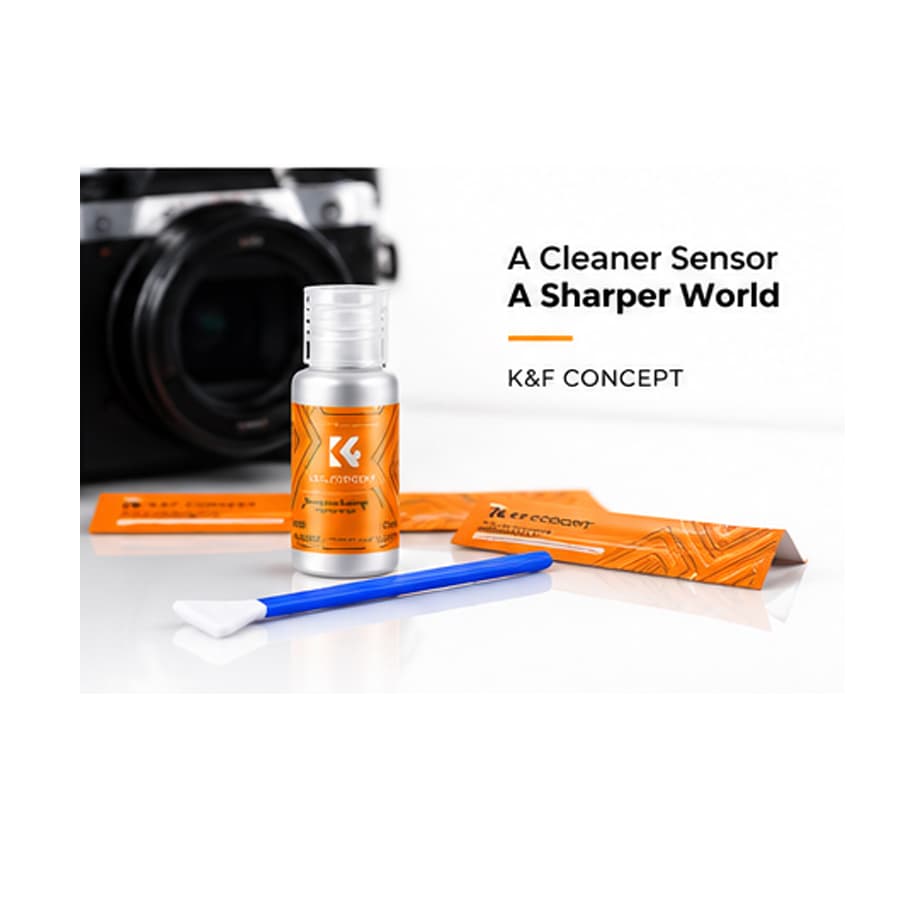 کیت تمیز کننده سنسور فول فریم کی اند اف K&F Kit Swab (10 عددی) — تصویر ۳
