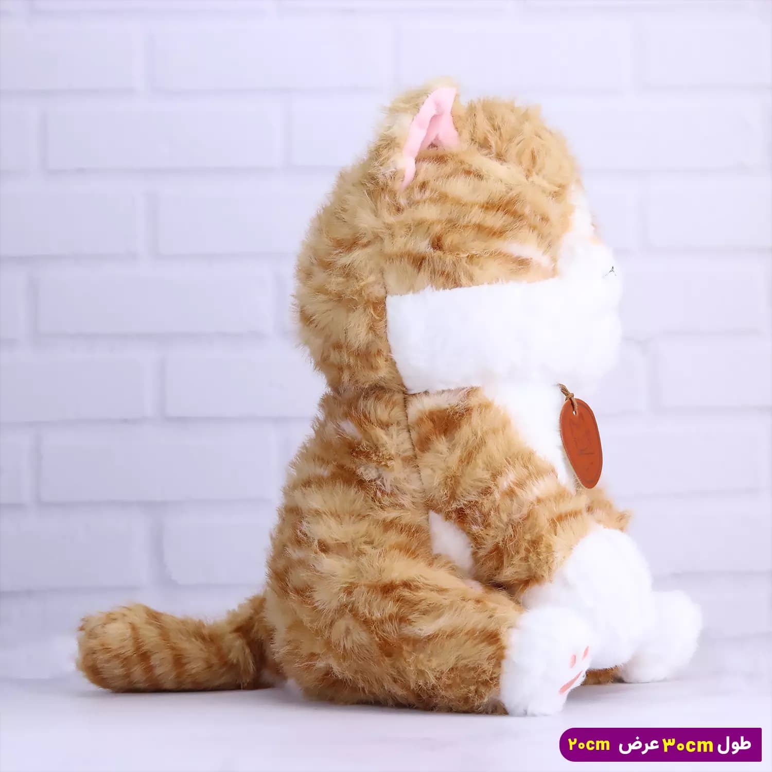 عروسک پولیشی گربه ملوس کد 6602/46 — تصویر ۴