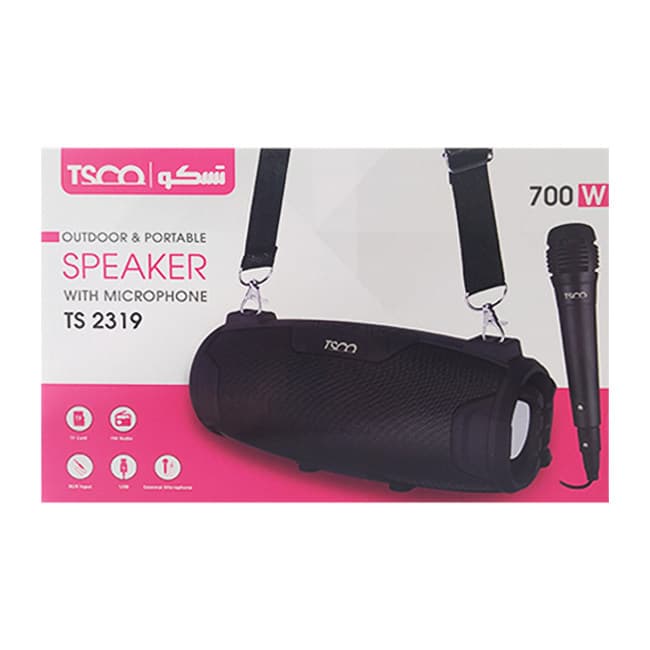 اسپیکر بلوتوثی تسکو مدل TS 2319 — تصویر ۲