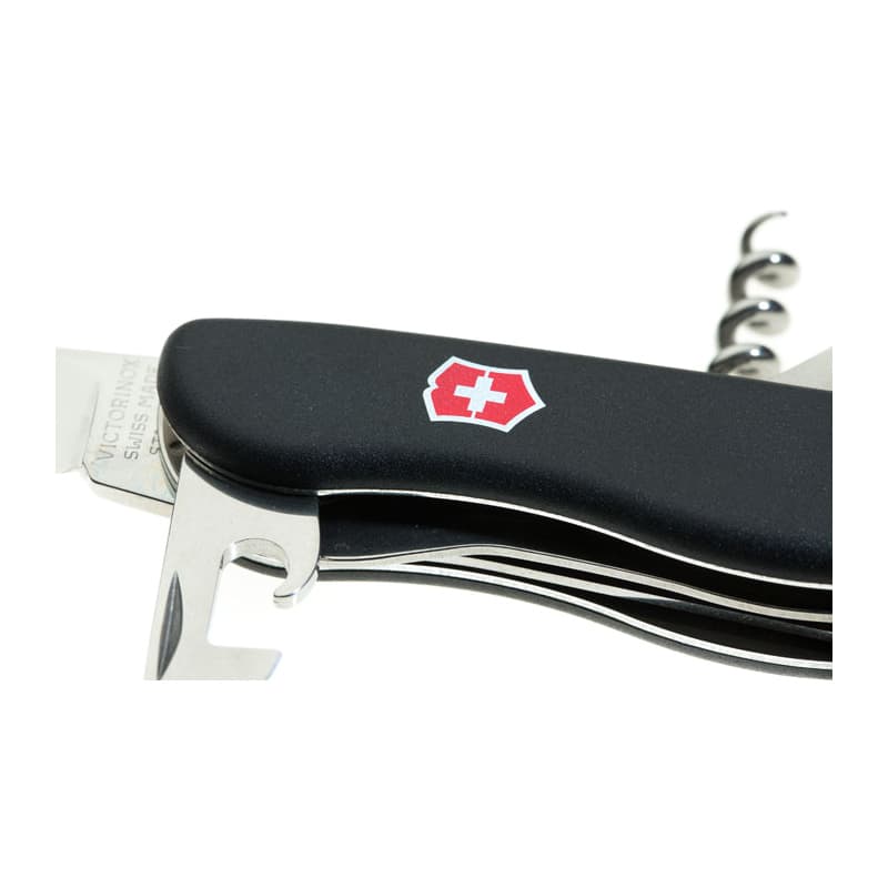 چاقو شکاری 10 کاره مشکی ویکتورینوکس Victorinox Forester 0.8363.3 — تصویر ۴