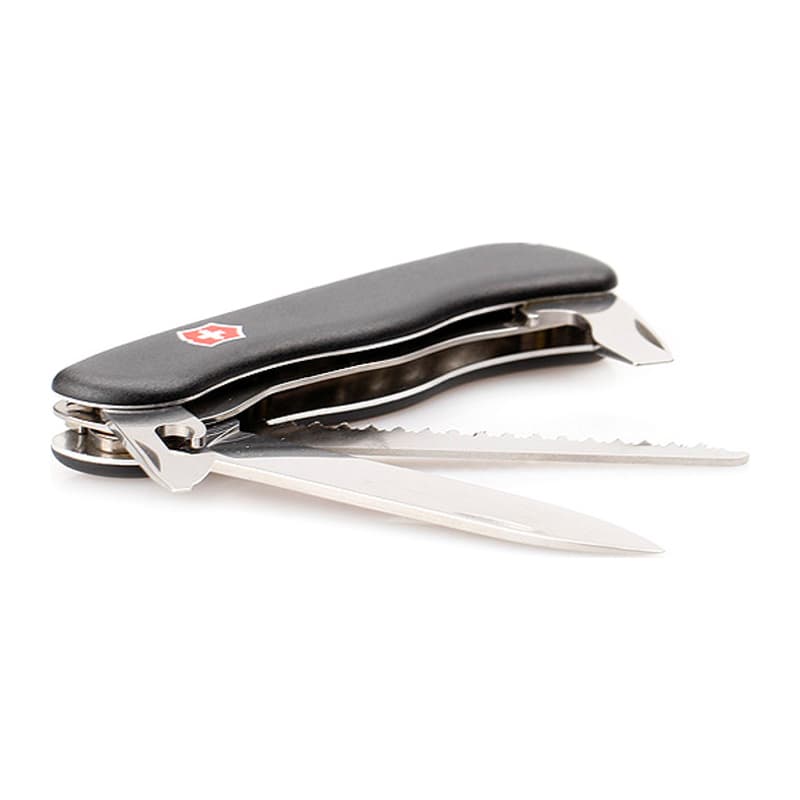 چاقو شکاری 10 کاره مشکی ویکتورینوکس Victorinox Forester 0.8363.3 — تصویر ۵