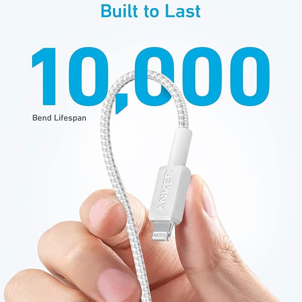 کابل شارژ USB-C to Lightning انکر مدل A81B6H21 — تصویر ۳