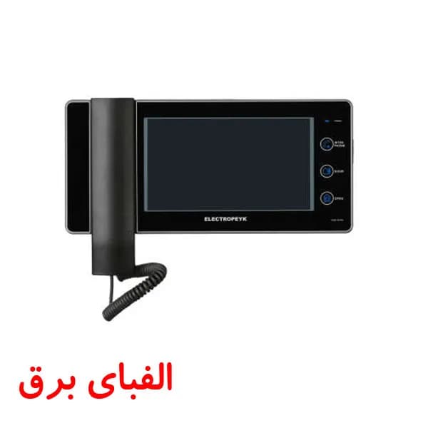 مانیتور آیفون تصویری الکتروپیک مدل 1294 — تصویر ۳