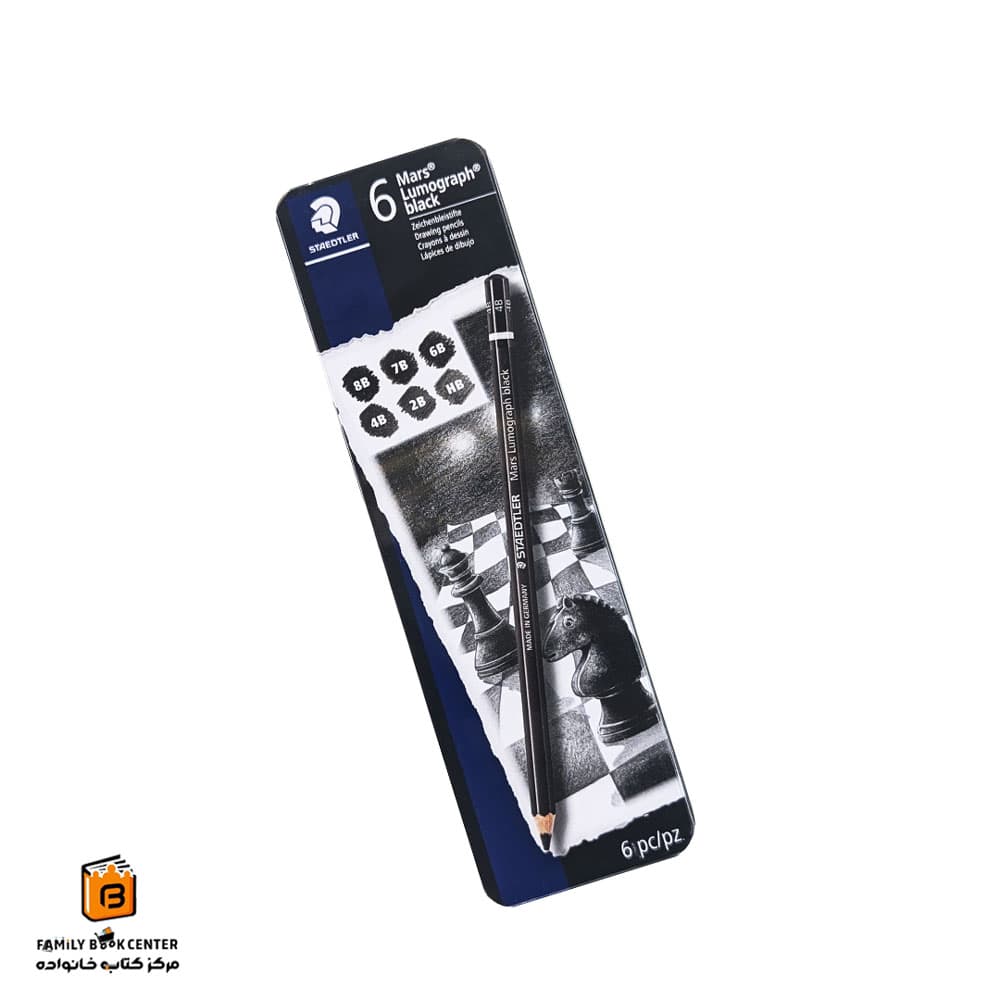 مداد طراحی لوموگراف 6 عددی استدلر (STAEDTLER)