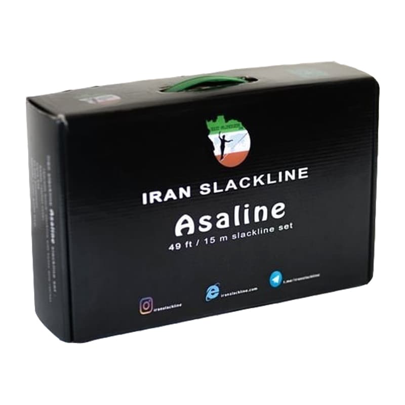 بسته خود آموز اسلک لاین آسالاین ASALINE SLACKLINE — تصویر ۳