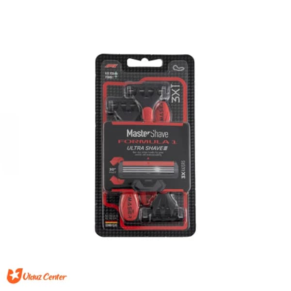 خودتراش سه تیغه Master Shave مدل Formula1 بسته 3 عددی