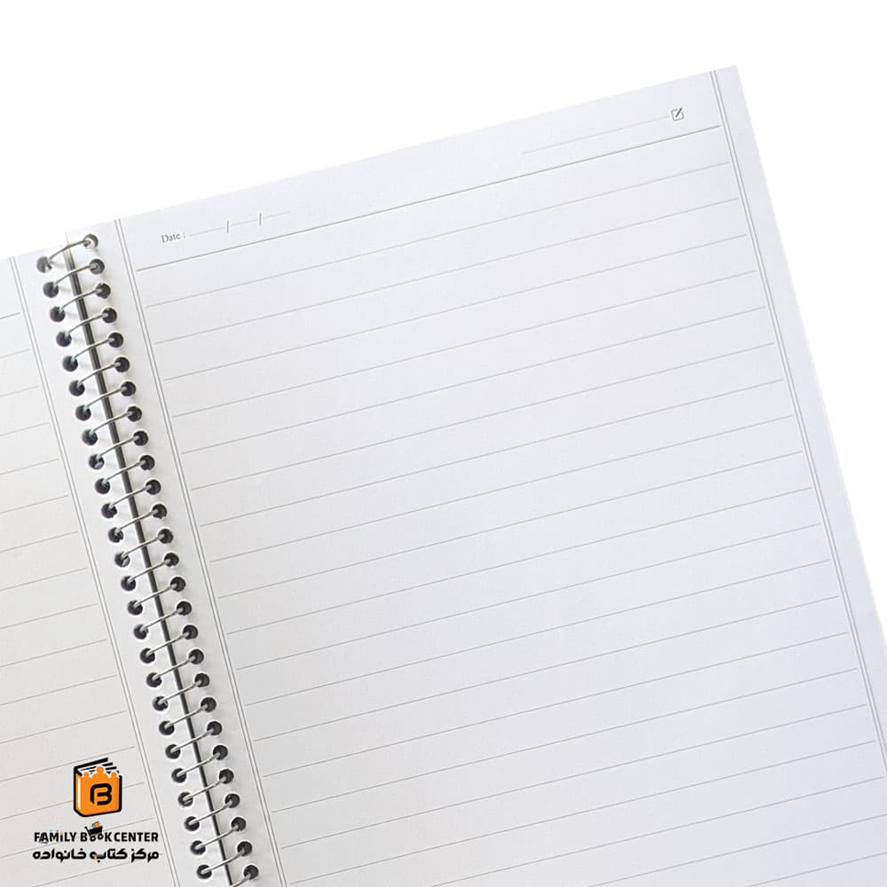 دفتر 60-100 برگ کرافت غروب ایمان (iman) — تصویر ۲
