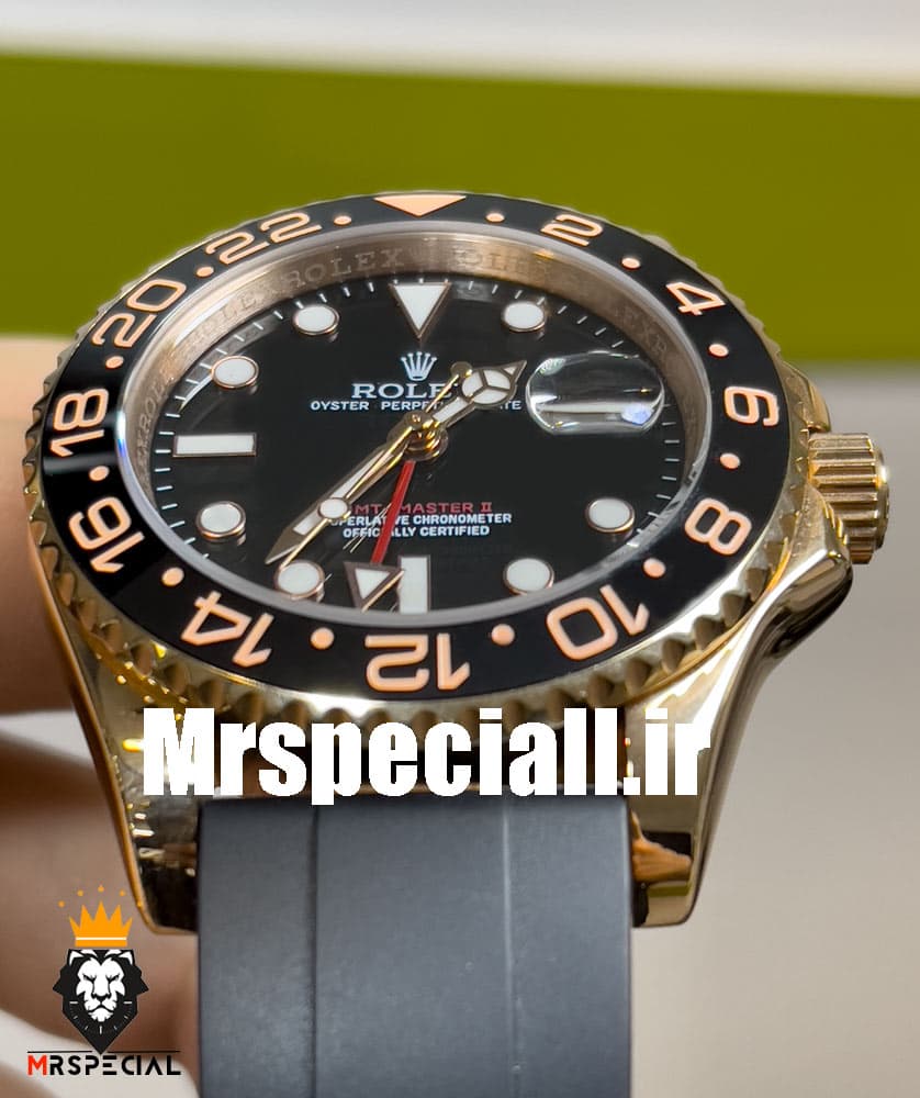 ساعت مردانه رولکس جی ام تی مستر اتوماتیک 020586 ROLEX GMT MASTER — تصویر ۳