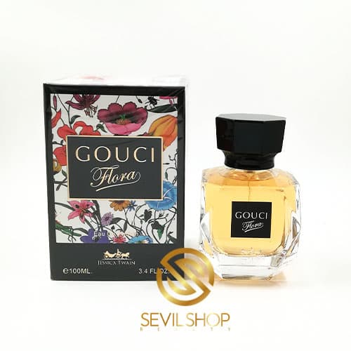 ادکلن گوچی فلورا جسیکا تواین Jessica Twain gouci flora