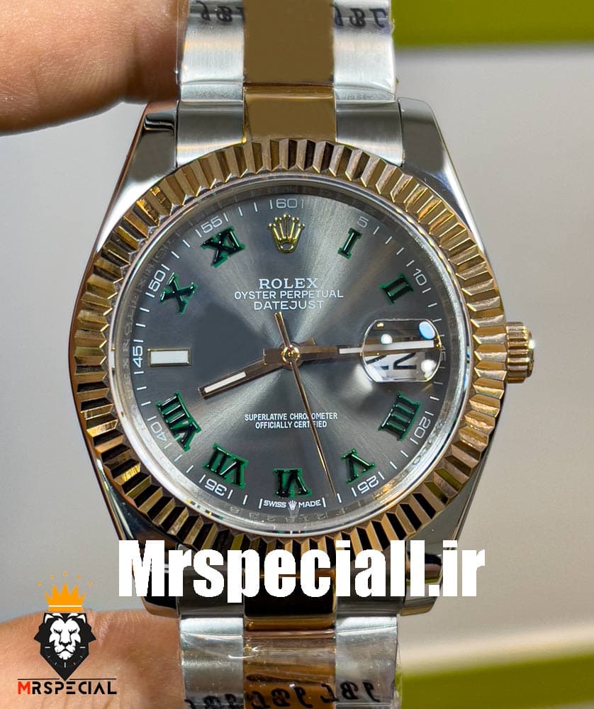 ساعت مردانه رولکس ویمبلدون اتوماتیک 020580 ROLEX DATEJUST WIMBELDON — تصویر ۲