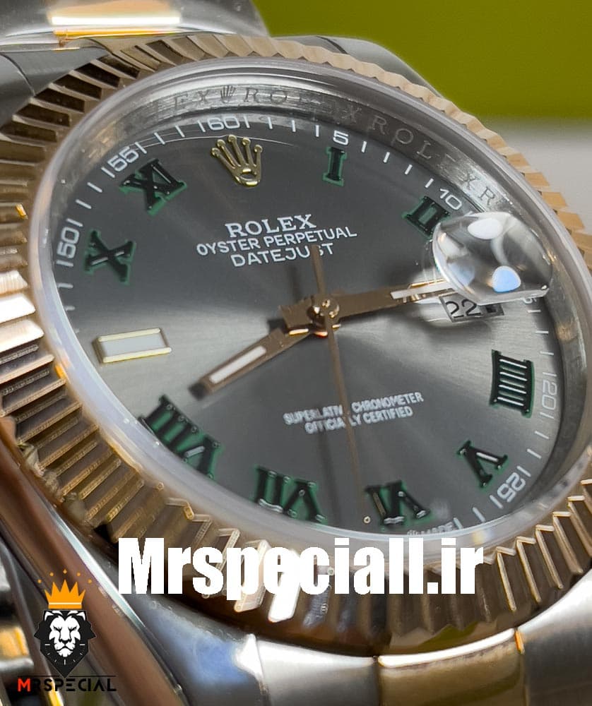 ساعت مردانه رولکس ویمبلدون اتوماتیک 020580 ROLEX DATEJUST WIMBELDON — تصویر ۳