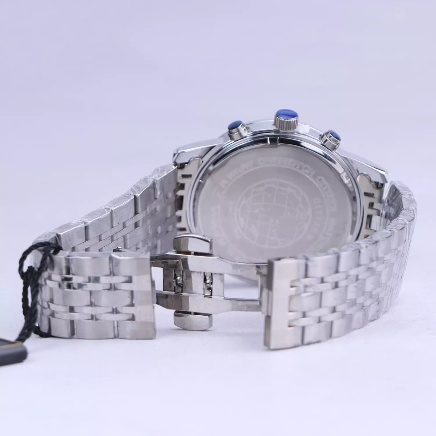 ساعت مچی سیتیزن مردانه فلزی نقره ای صفحه مشکی G 2363/33 — تصویر ۲