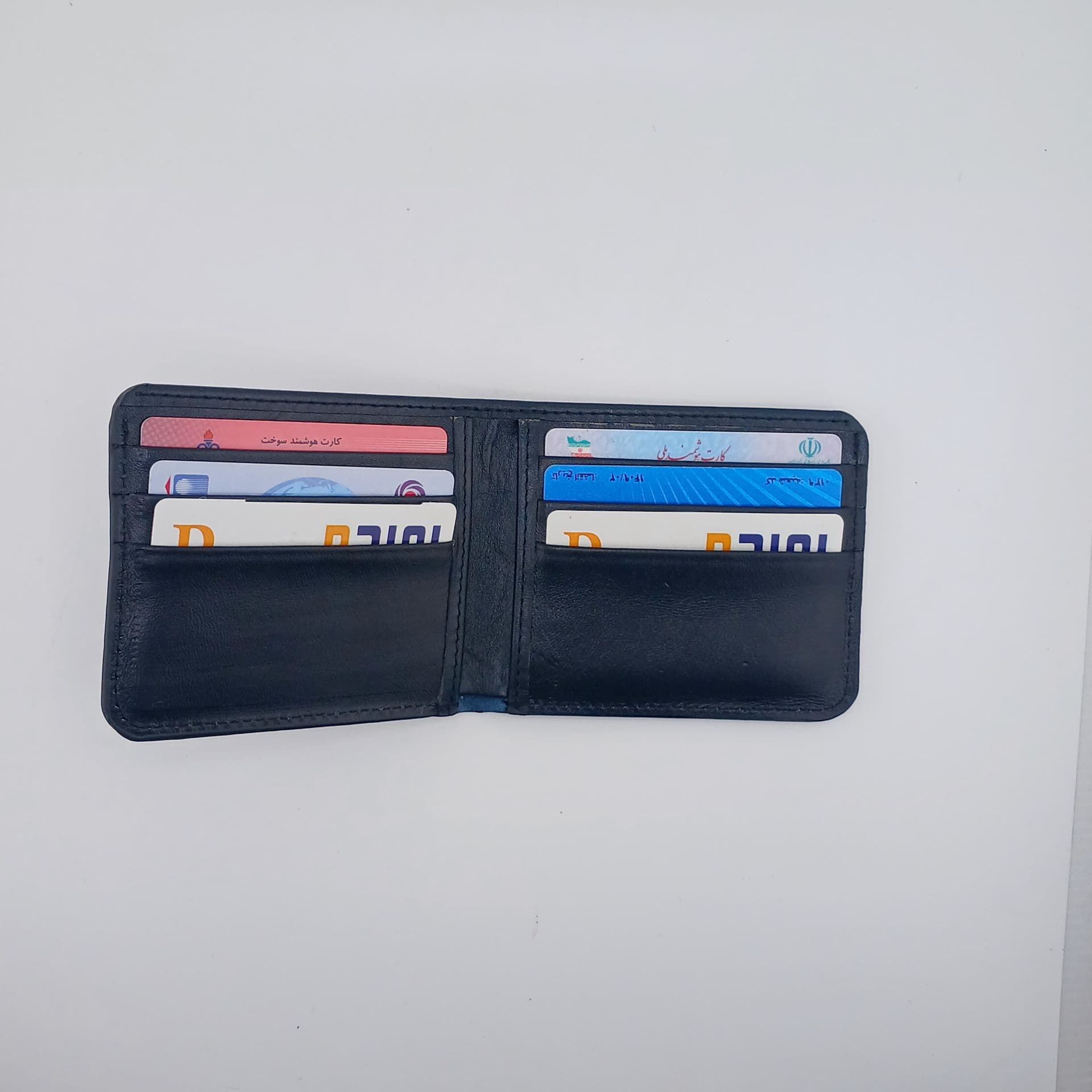 کیف پول جیبی چرم طبیعی مدل استار — تصویر ۷