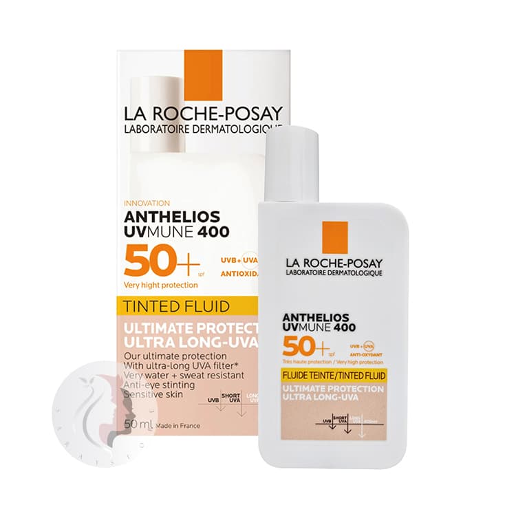 ضد آفتاب رنگی +SPF50 لاروش پوزای مدل آنتلیوس اولترا فلوئید حجم 50 میل — تصویر ۲