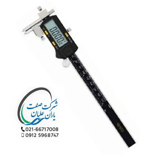کولیس 15 سانت دیجیتال مرکزیاب سایز 150-10آسیمتو