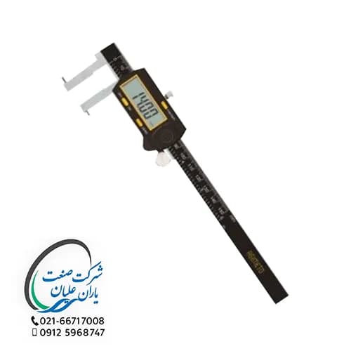 کولیس 15 سانت دیجیتال شیار خارج سر گرد سایز 150-24