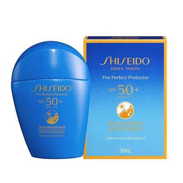 کرم ضد آفتاب شیسیدو مدل The Perfect Protector SPF 50 — تصویر ۲