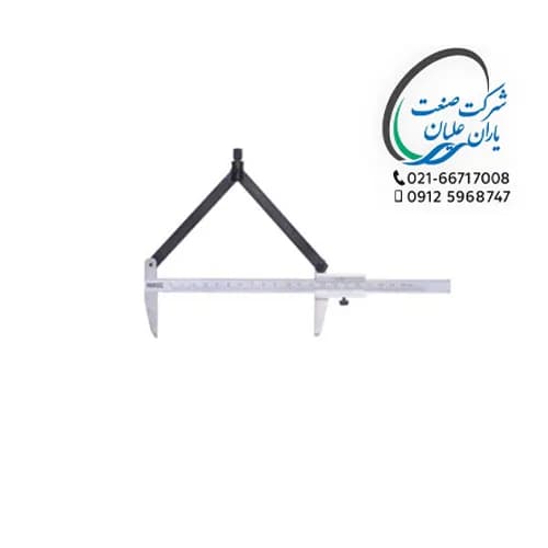 کولیس دایره 0/1 سایز 150-0 آسیمتو