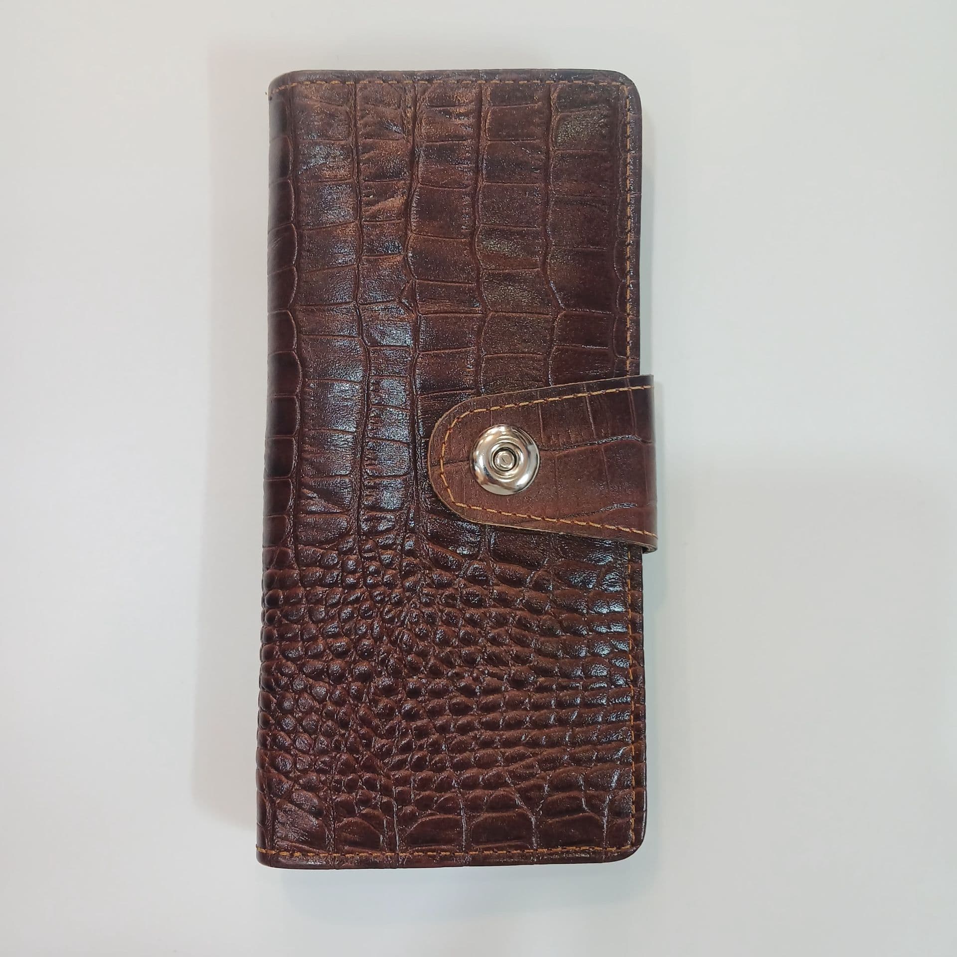 کیف پول دستی زنانه چرم طبیعی p4w