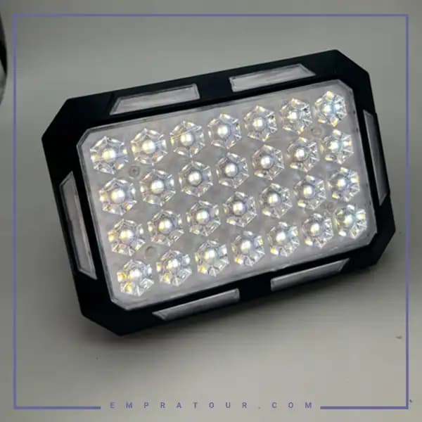 پروژکتور شارژِی و اسپیکر بلوتوثی Led — تصویر ۴