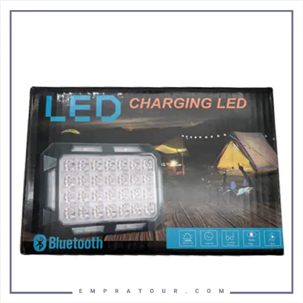 پروژکتور شارژِی و اسپیکر بلوتوثی Led — تصویر ۶