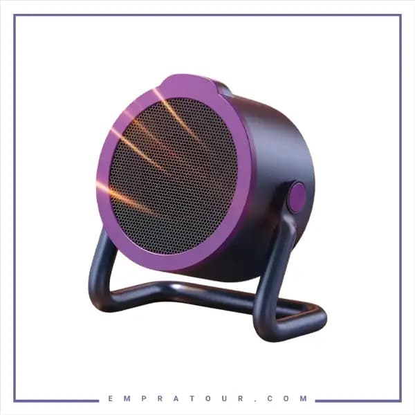 هیتر برقی رومیزی 500 وات Warm Air Blower