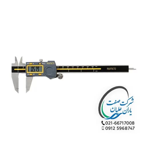 کولیس دیجیتال استنلس استیل”0.0005-0.01 سایز0-100