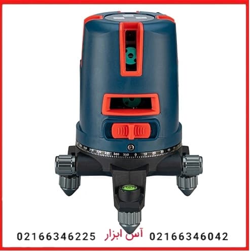 تراز لیزری پنج خط سبز شارژی المکس مدل L.L 1002
