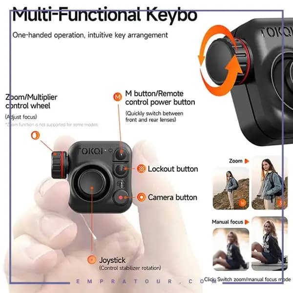 گیمبال و استبلایزر هوشمند رتاکو Rtako M05/ai Three axis — تصویر ۵