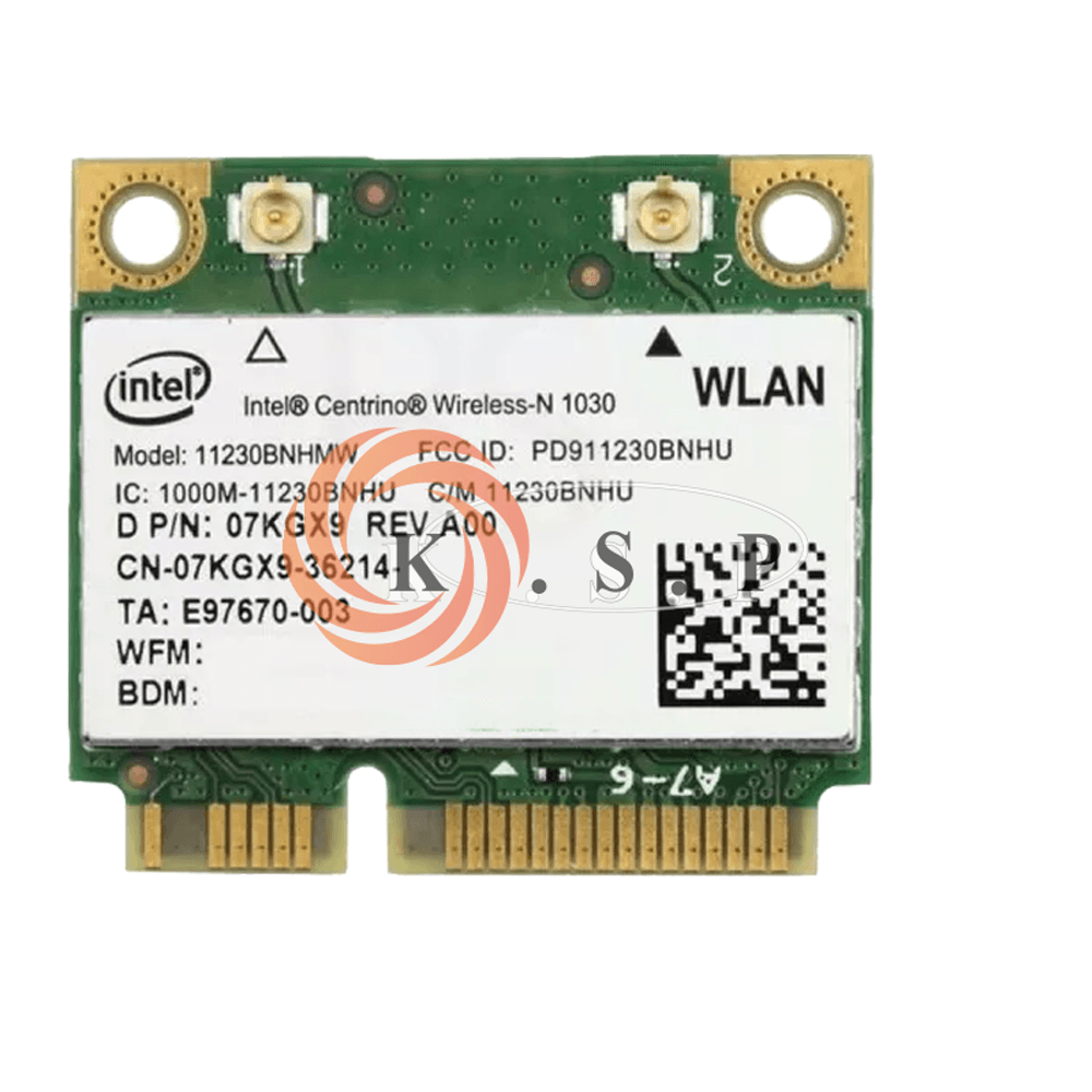 کارت وایرلس لپ تاپ دل Board Wi-Fi WLAN N1030