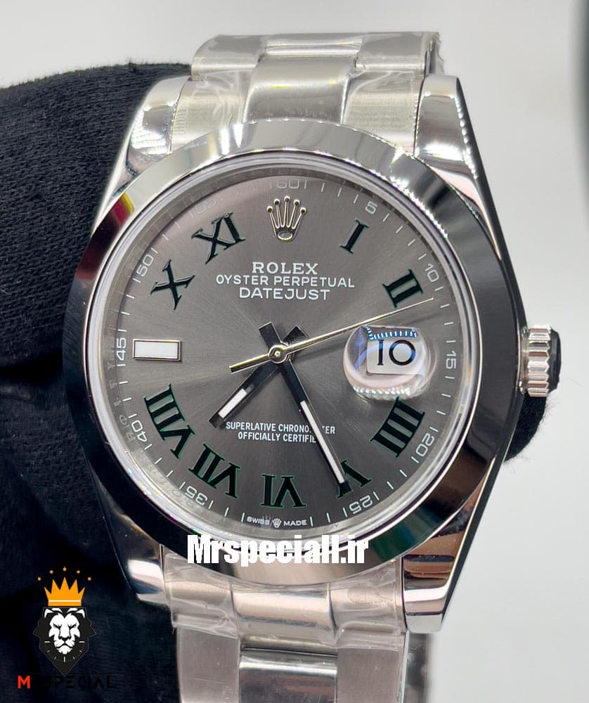 ساعت مردانه رولکس ویمبلدون اتوماتیک 020453 ROLEX DATEJUST WIMBELDON — تصویر ۲