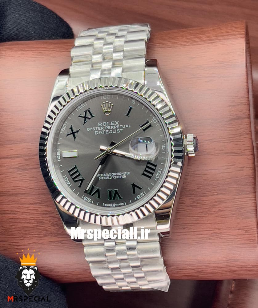 ساعت مردانه رولکس ویمبلدون اتوماتیک 020452 ROLEX DATEJUST WIMBELDON — تصویر ۶