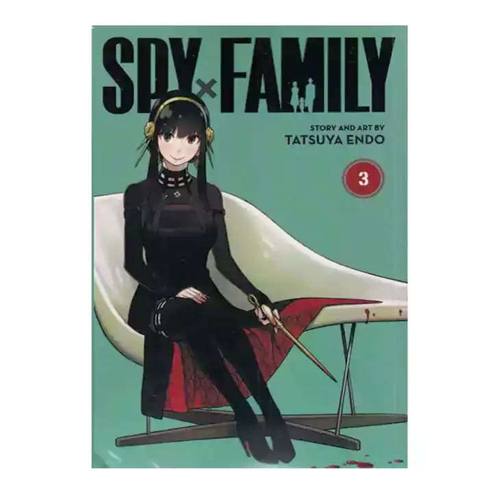 کتاب مانگا spy family 3
