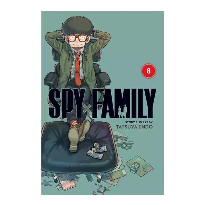 کتاب مانگا spy family 8