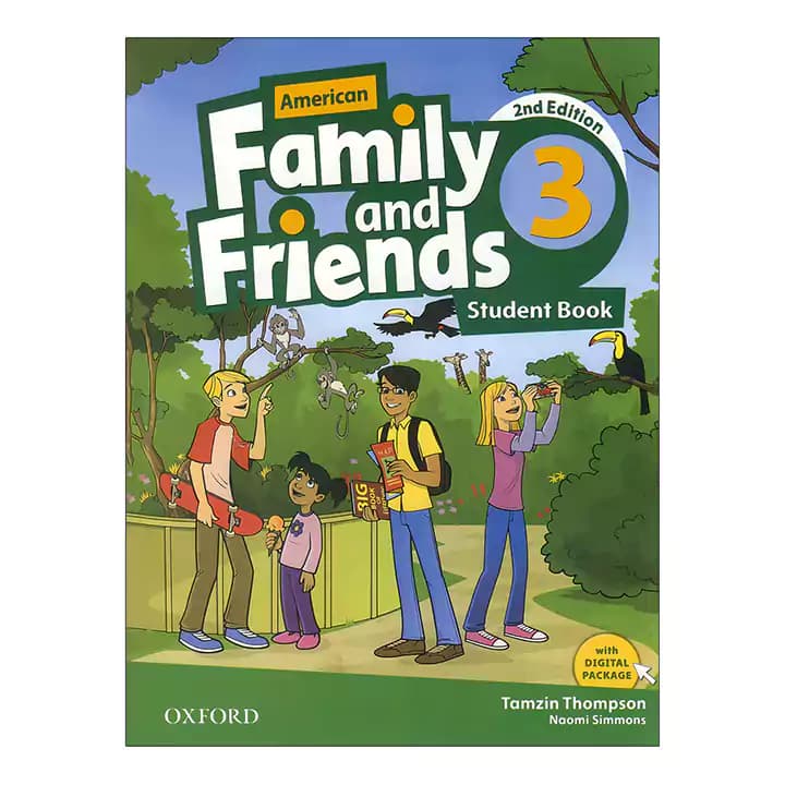 کتاب زبان family and friends 3
