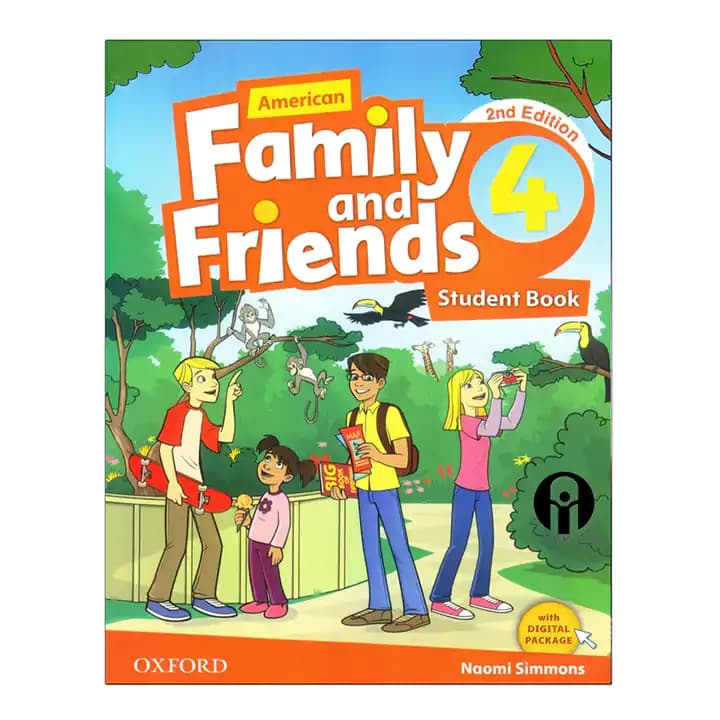 کتاب زبان family and friends 4