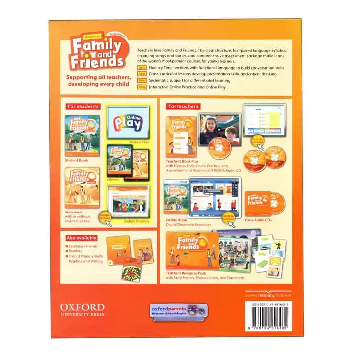 کتاب زبان family and friends 4 — تصویر ۳