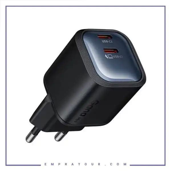 آداپتور دو پورت 45 وات مک دودو CH-100