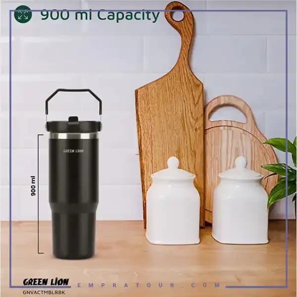 ماگ مسافرتی 900 میلی‌لیتری گرین لاین GNVACTMBLR — تصویر ۳