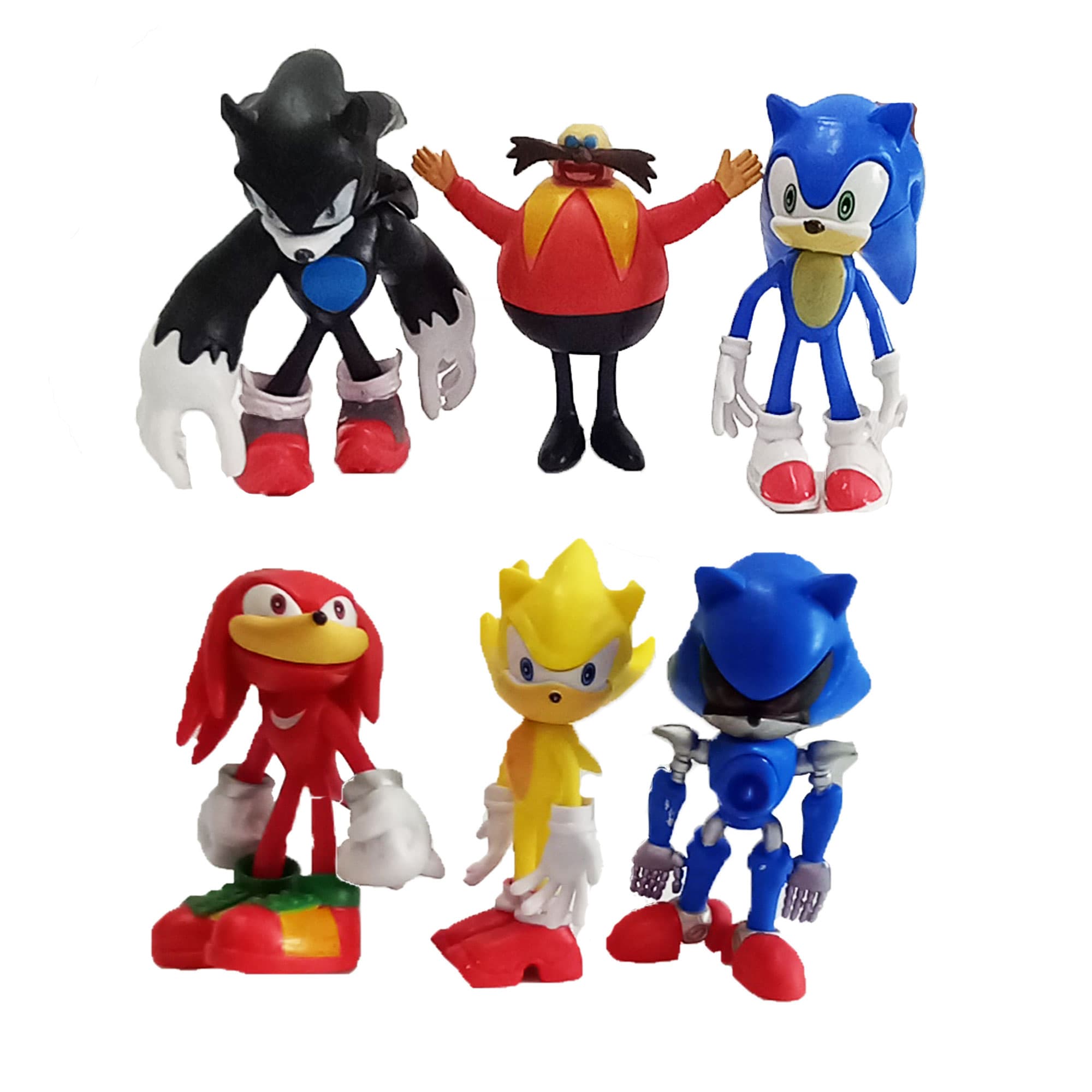 ست 6 عددی فیگور شخصیت سونیک 2 sonic — تصویر ۳